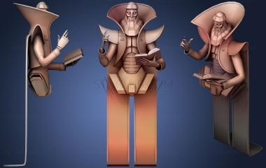 3D model Robot Priest (STL)